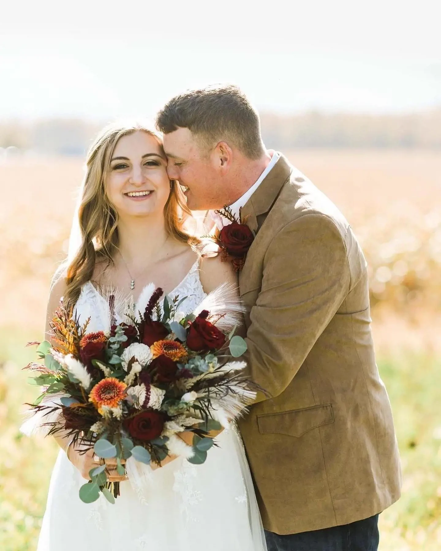 A Formalities bride in her wedding gown
