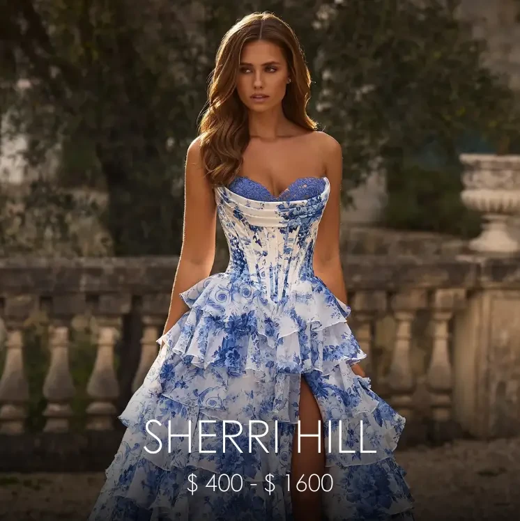 Blue Sherri Hill Dress