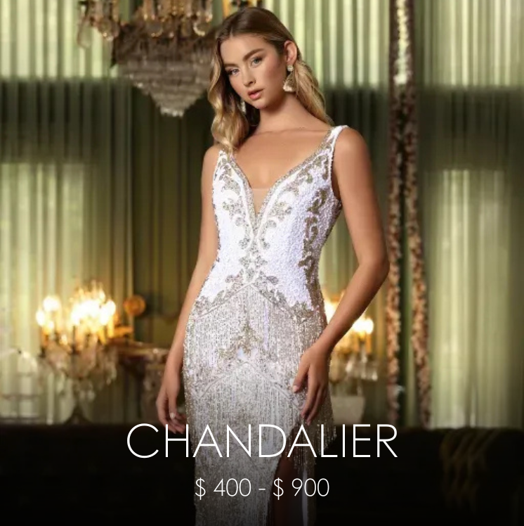 Chandalier red dress