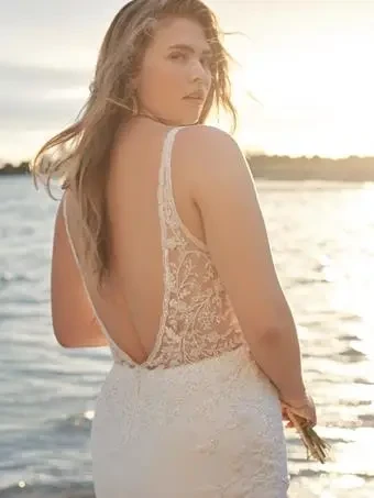 Rebecca Ingram Style #20RK724B01 Carmen Lynette #1 Ivory thumbnail