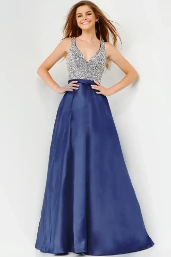 Jovani Style #8473 #0 Navy thumbnail