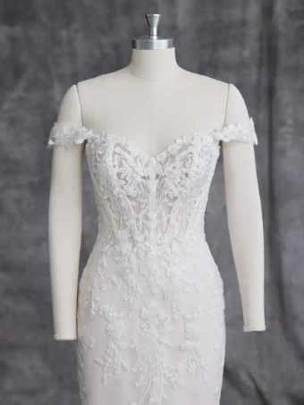 Maggie Sottero Style #23MS054A02 Harlem Lane Sparkle Tulle #3 thumbnail